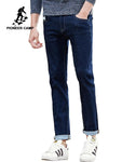 Pioneer Camp new straight jeans men brand clothing male denim pants men fashion causal top quality male denim trousers 677188