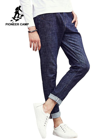 Pioneer Camp 2018 famous brand New Autumn Men Casual Jeans male Street Homme Elastic Pants Long  denim Trousers 611013