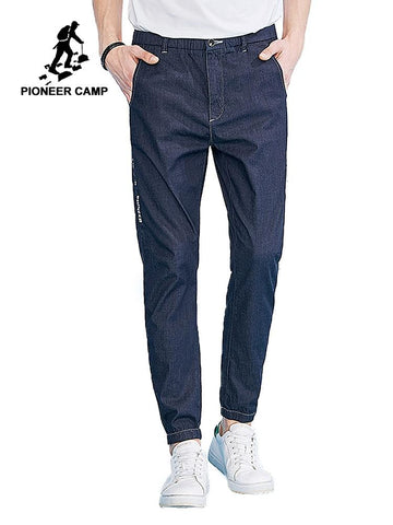 Pioneer camp new summer thin jeans men brand clothing side webbing denim jeans men quality stretch pants jeans male ANZ803039